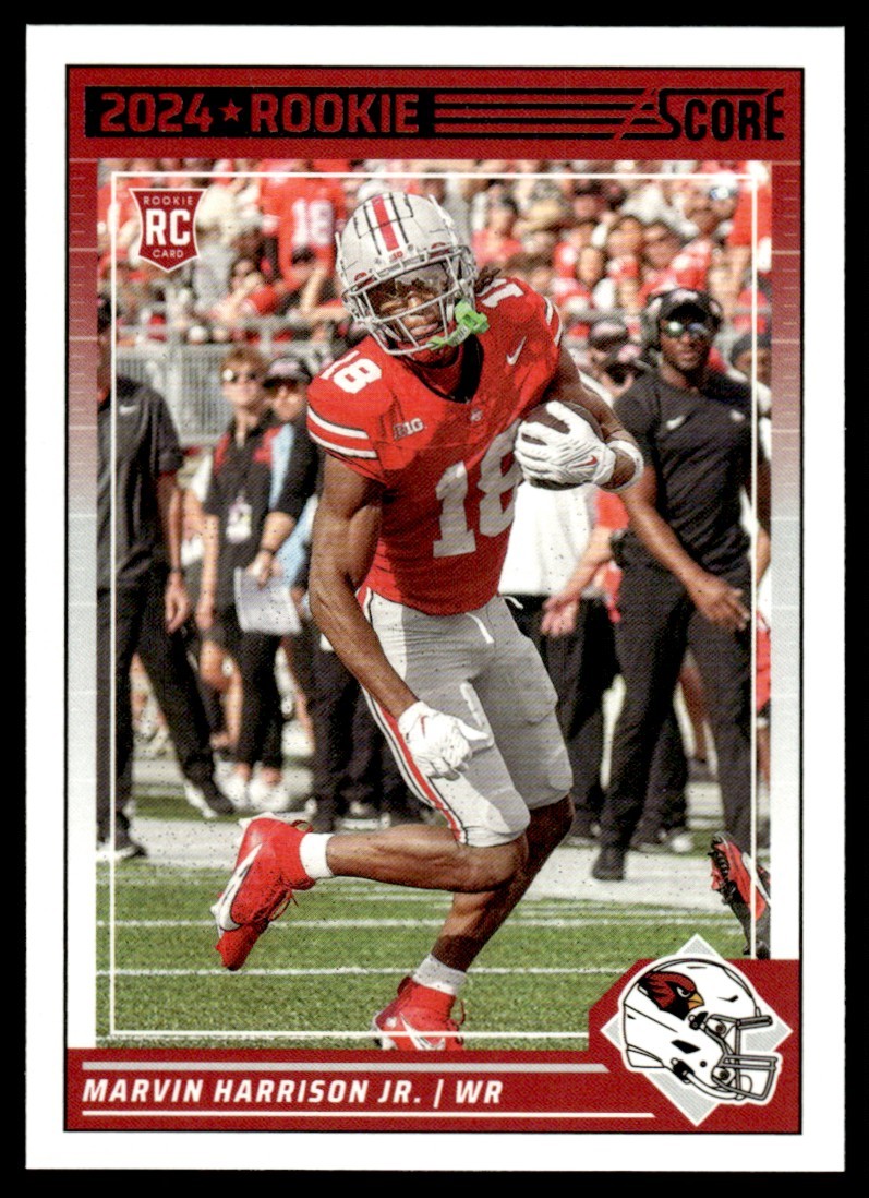 2024 Score Marvin Harrison Jr. Rookie Arizona Cardinals #305