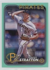 2024 Topps Update Aqua Hunter Stratton #US348 1f3g