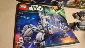 LEGO Star Wars 75013 Umbaran Mobile Heavy Cannon 100% Complete w/Manual & Box