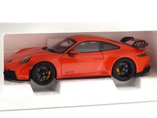1/18 Porsche 911 GT3 Typ 992 2021 Orange Norev Diecast Scale Model 187300 New