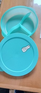 Mikrowellenteller Tupperware MicroTupTeller 25cm 1,4L türkis