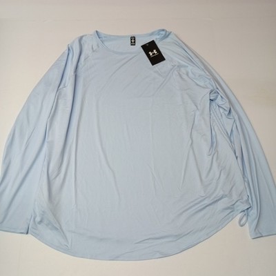 Under Armour Women's UA Motion Longline Long Sleeve 2X Sky Blue (1380173-464)