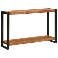Konsolentisch Braun 120X33X75 Cm Akazie Massivholz