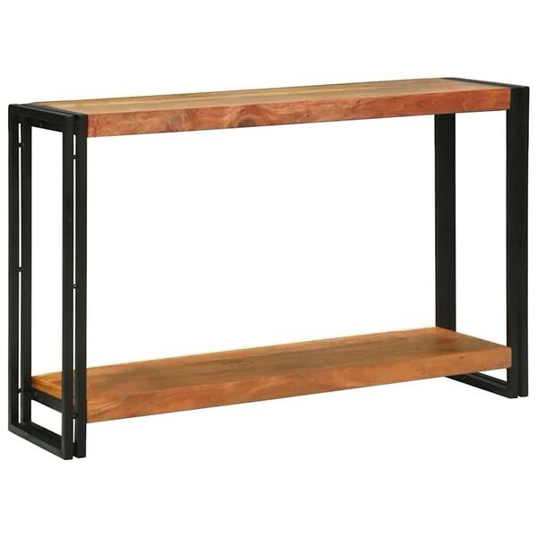Konsolentisch Braun 120X33X75 Cm Akazie Massivholz-image