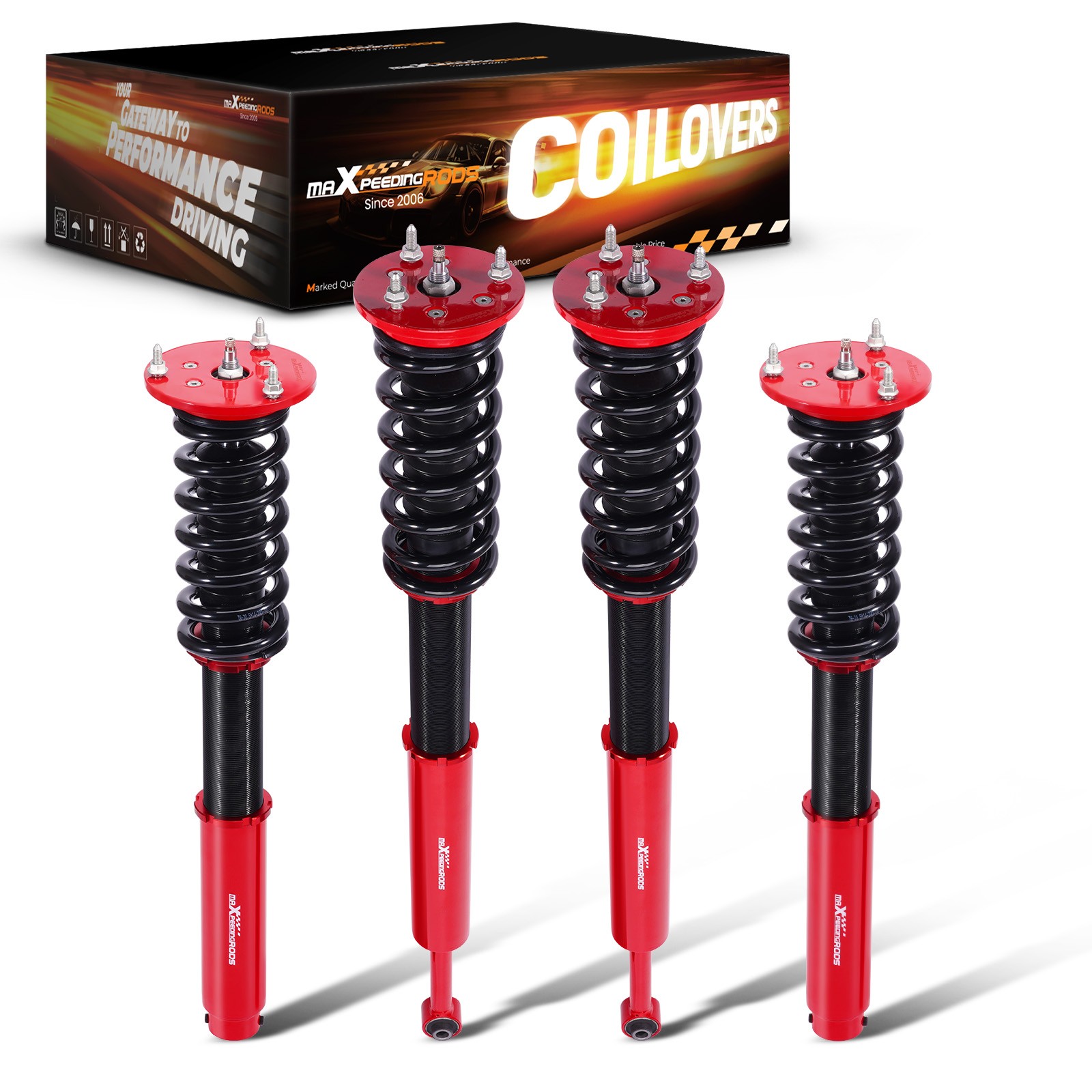 메르세데스 벤츠 S클래스 W220 S430 S500 (2000-2006년식)용 코일오버 서스펜션 댐퍼 키트 3