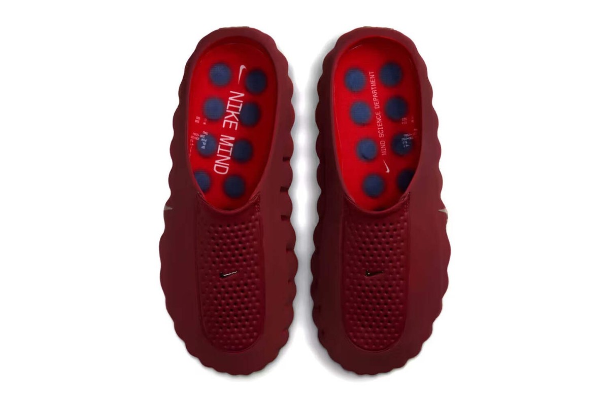HQ4307 601 Nike Mind 001 Slide Team Red University Red | eBay