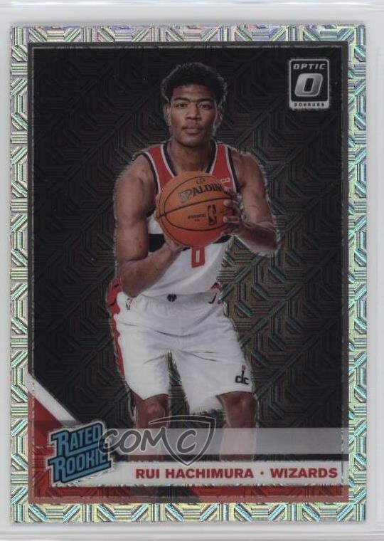 2019-20 Panini Donruss Optic Rated Rookie Choice Prizm Rui Hachimura #188 0s5s