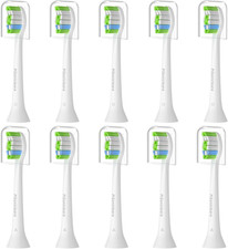 Replacement Toothbrush Heads 10-Pc Compatible with Philips Sonicare Electric To