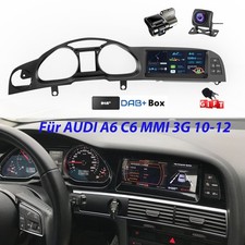 Per Audi A6 C6 4F MMI 3G 2010-2012 Carplay Android 14 Autoradio GPS NAVI 4G DAB+