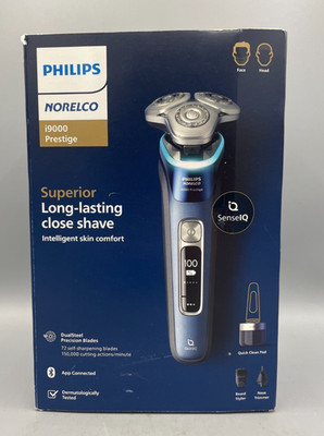 Philips Norelco Shaver i9000 Prestige XP9201/88 Electric Shaver Mystic Aqua 9K