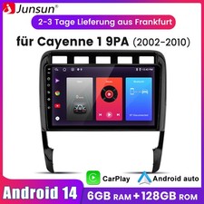 6+128G Android14 Carplay Autoradio GPS Navi BT Für Porsche Cayenne 9PA 2002-2010