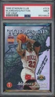 1996 Stadium Club Top Crop #TC9 Michael Jordan Gary Payton Mint PSA 9