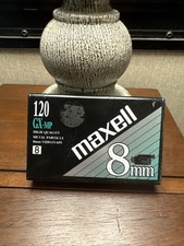 Maxell 8mm GX-MP 120 8 mm Videotape Camcorder Metal Particle NOS SEALED