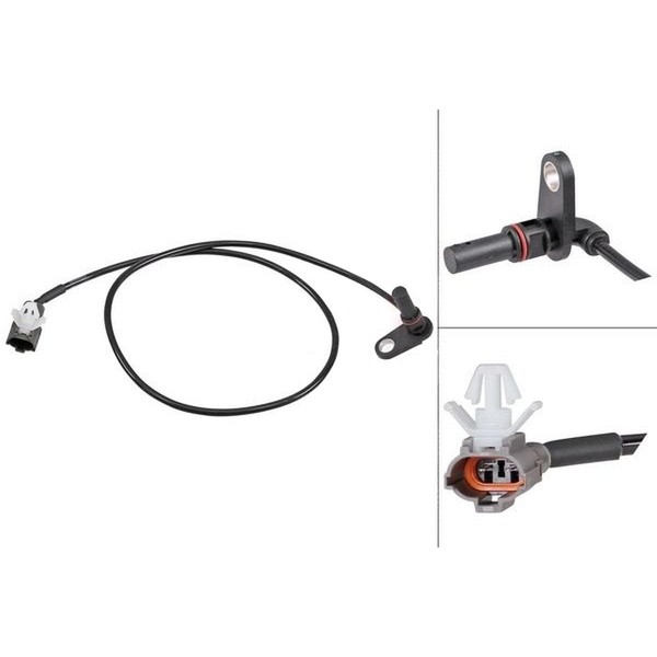 Sensor Raddrehzahl Aktiver Sensor 780 Mm Kabel A.B.S. FüR U.A. Mitsubishi-image
