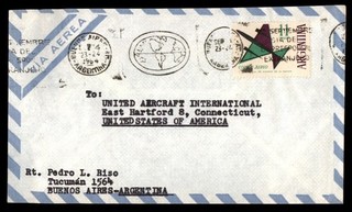 Mayfairstamps Argentina 1964 Buenos Aires Airmail Cover to Connecticut dda_09581