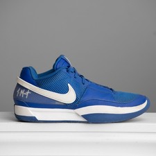Nike JA 1 TB Juego Azul Real Blanco Baloncesto Cancha de Tenis Tenis Tenis Tenis Ropa de Calle