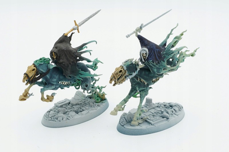 Warhammer Age of Sigmar Nighthaunt Dreadblade Harrows set of 2 miniatures