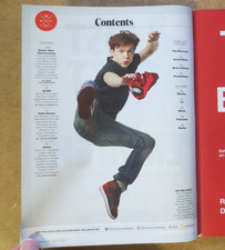 EW Magazine SPIDER-MAN Tom Holland -  Holly Hunter - Ed Sheeran Jason Mantzoukas