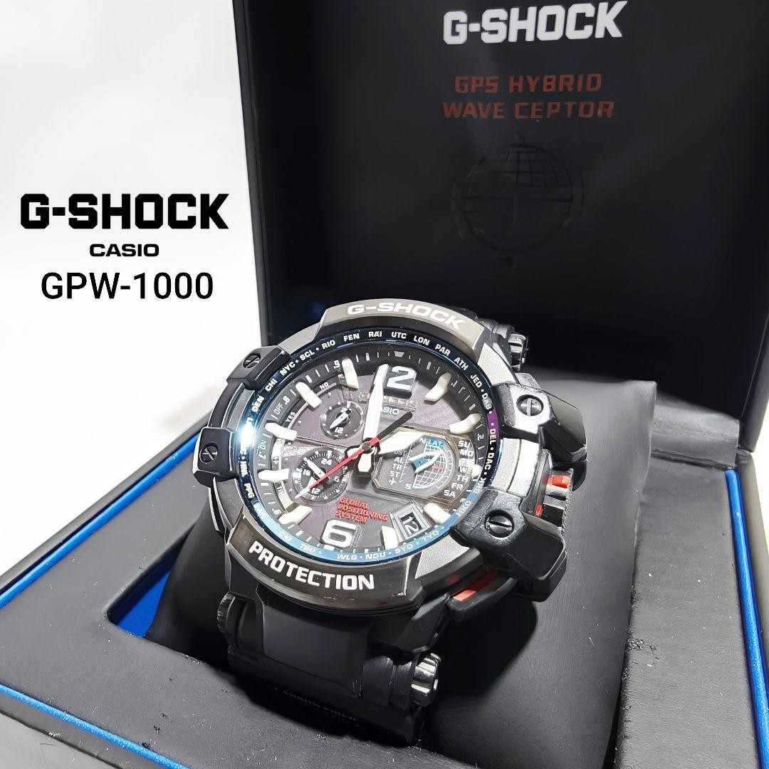 CASIO G-SHOCK Gravitymaster GPW-1000 Tested Black Watch | eBay