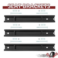 Rear Seat Brackets Steel W Bolts Set Of 3 For 2019-2023 Mercedes-benz Sprinter