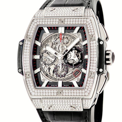 HUBLOT Spirit of Big Bang Titanium Pave 601.NX.0173.LR.1704 SW14635