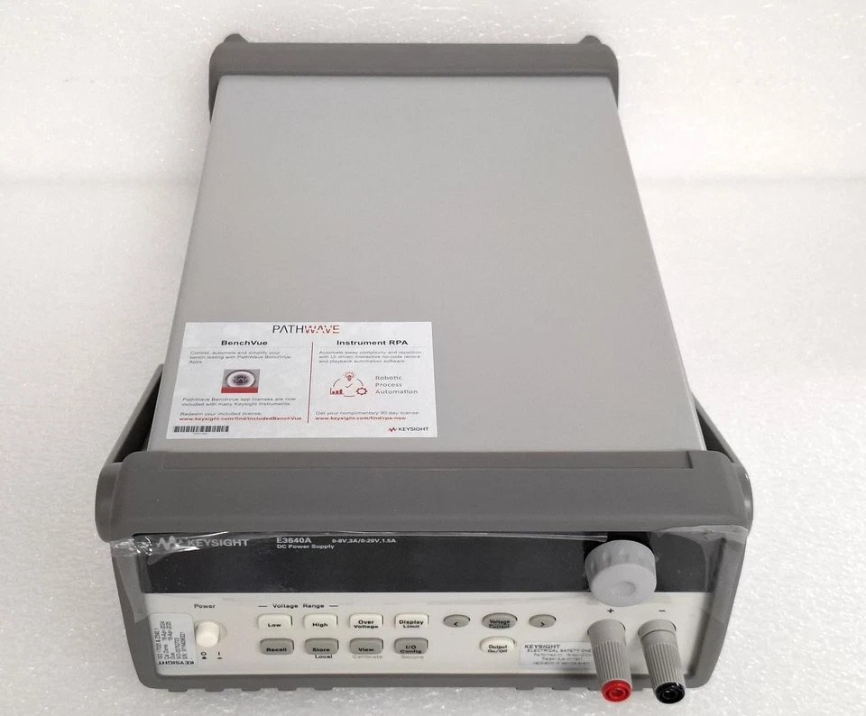 Keysight E3640A Programmable Bench Power Supply Dual Range 8V/3A or 20V/1.5A - Image 3 of 4