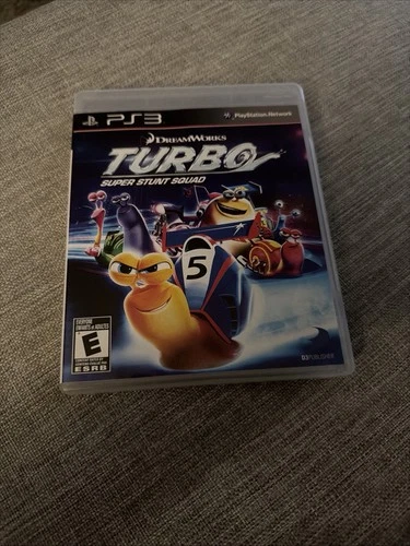 Turbo: Super Stunt Squad (Sony PlayStation 3, 2013) No Manual PS3 Turbo
