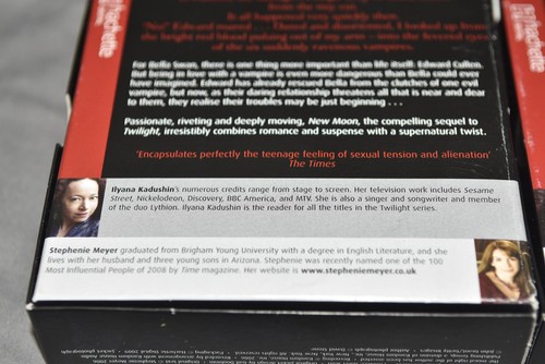 2 x Stephenie Meyer Audio Book's On CD. New Moon & Twilight. Unabridged 28 Hours - Picture 6 of 14