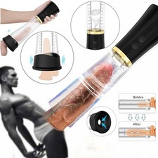 Succionador De Pene Bomba Al Vacio para Estirar Miembro Agrandar Placer Hombre