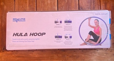 LEYF Hula Hoop Reifen Erwachsene Edelstahlkern hohe Qualität Schaumstoff effekti