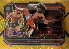 Mustafa Ali Disco Gold Undercard /10 Panini WWE 2023 Prizm 