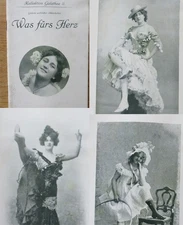 Old erotic booklet/erotica/what for the heart/collection Galathea around 1900