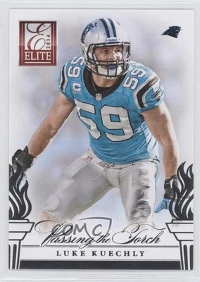 2014 Elite Passing the Torch Silver Luke Kuechly Sheldon Richardson #1 HOF 1u0