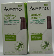 2PK Aveeno Positively Radiant Clear Complexion Daily Moisturizer  EXP 1/26 