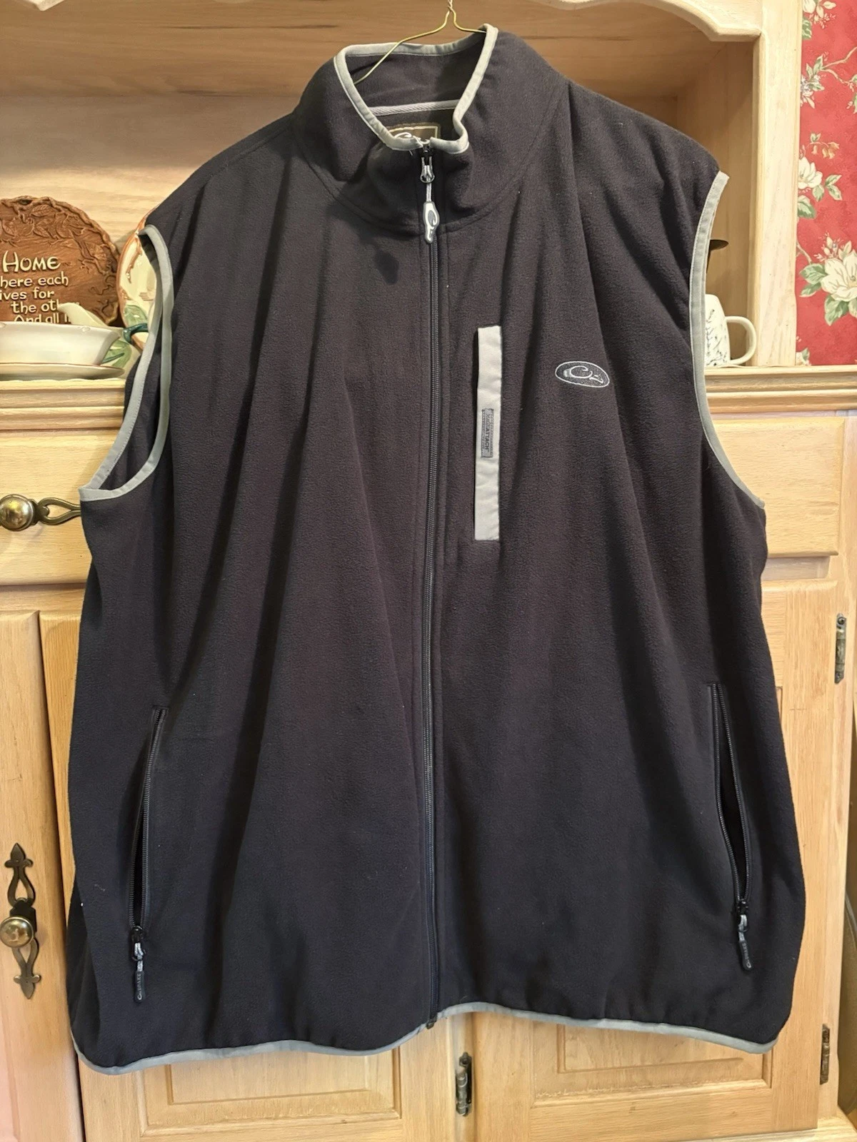 Drake Vest Mens 4XL Black Fleece Zip Up Outerwear Vest Camping Hiking Hunting
Opens in a new window