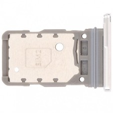 Universal SIM Card Tray Compatible With Samsung Galaxy S21 S21 Ultra White