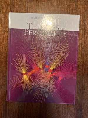 Theories of Personality (with InfoTrac) by Richard M. Ryckman (2003, Hardcover)