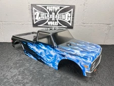 CUSTOM PAINTED RC TRUCK BODY ARRMA KRATON 6S TRAXXAS E-REVO T/E MAXX CHEVY C-10