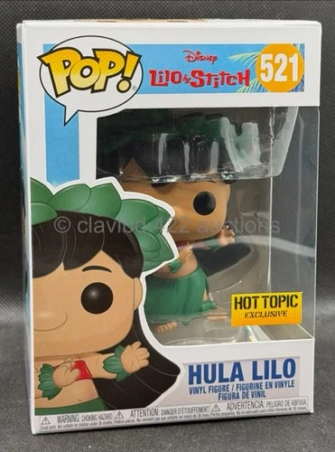 Funko POP!  Lilo & Stitch: Hula Lilo - Hot Topic Excl 521 Disney Movies Read!