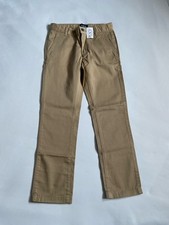The Children s Place Chino Pants Boys Uniform Khaki adjustable Waist Size 8