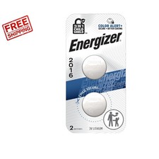 2016 2-Pack Lithium Coin Batteries with 3-in-1 Child Shield - Safe & Reliable