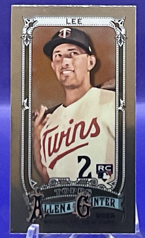 2025 Topps Allen & Ginter - Chrome Brooks Lee #73 Mini (RC)