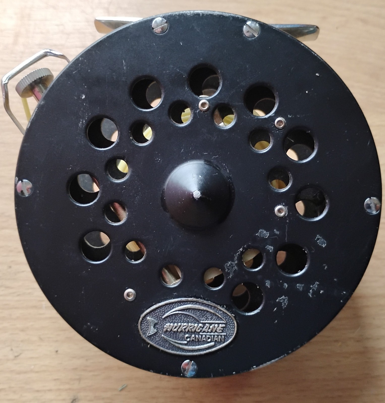 Vintage Hurricane Canadian Fly Fishing Reel Made in Japan