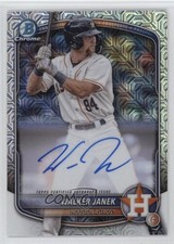 2025 Bowman Chrome Mega Box Chrome Prospect Mojo Walker Janek #BMA-WJA Auto 8mm