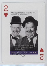 2002 Piatnik Movie Stars Playing Cards Laurel and Hardy 2H 0i4g