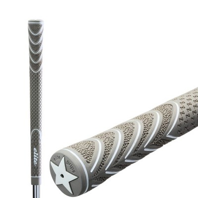 Elitegrips Golf Griffe Stingray Slim 10pcs Rund Grau 360 Nahtlos