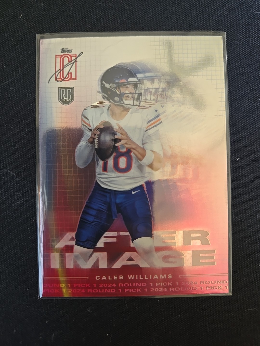 2024 Topps Signature Class - After Image Caleb Williams #AI-6 (RC)