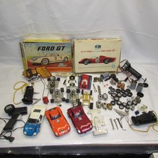 Lot Vtg Slot Model Racing Cars KB Strombecker 1/24 1/25 1/32 Motor Chassis PARTS