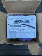 King Innovation AlumiConn 95135 3-Port AL/CU Wire Connectors 100 Pack