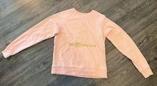 Disney World Woman s Pale Pink Cinderella Castle Sweatshirt Small -See Descripti